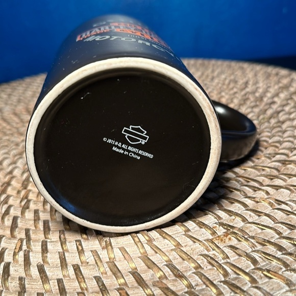NWOT Genuine Motor Harley Davidson Genuine Motorcycles Black Mug - Picture 5 of 5